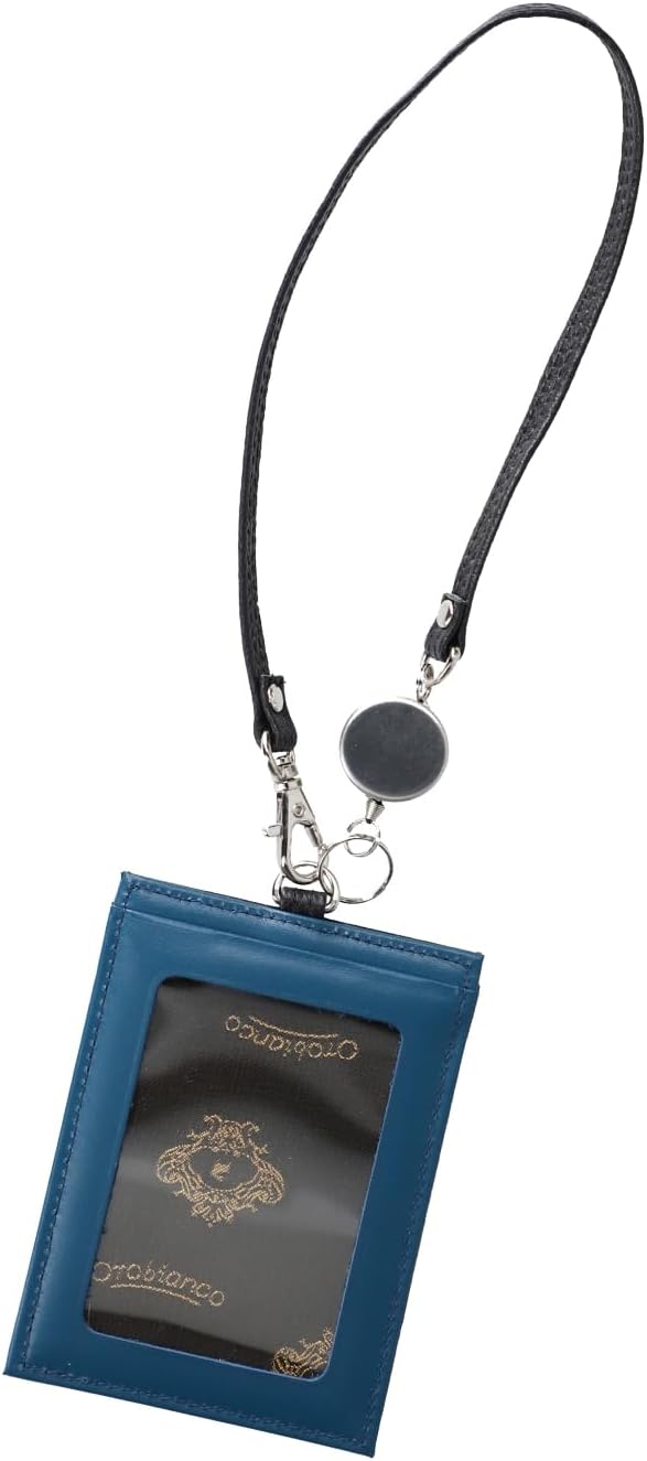 オロビアンコ] 定期入、ID ポインテッド ORS-130871 パスケース 黒